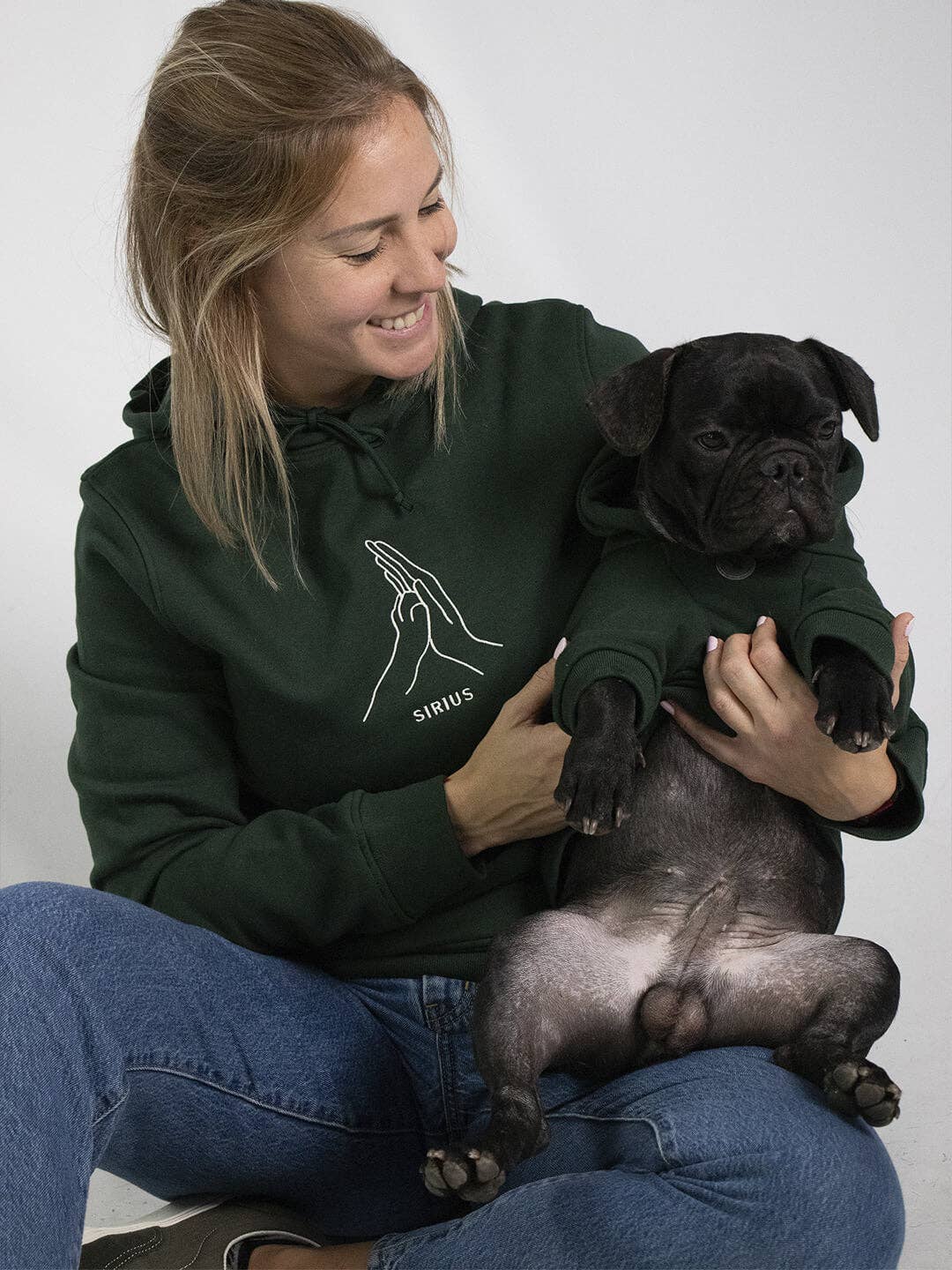 Dog Hoodie "Hand&Paw"